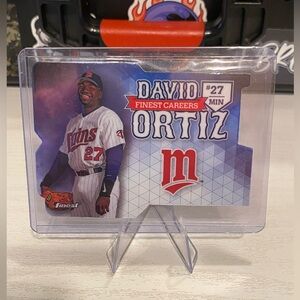 David Ortiz diecut card